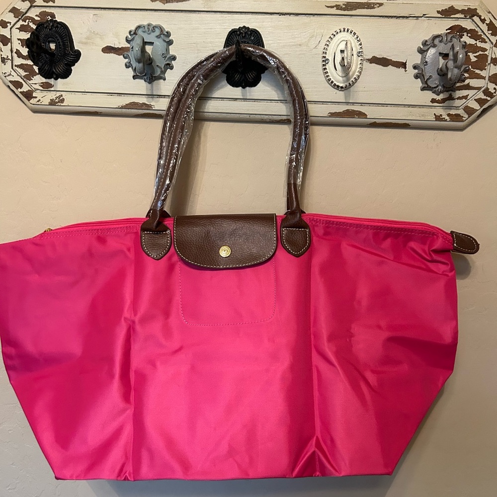 Pink Tote Bag
